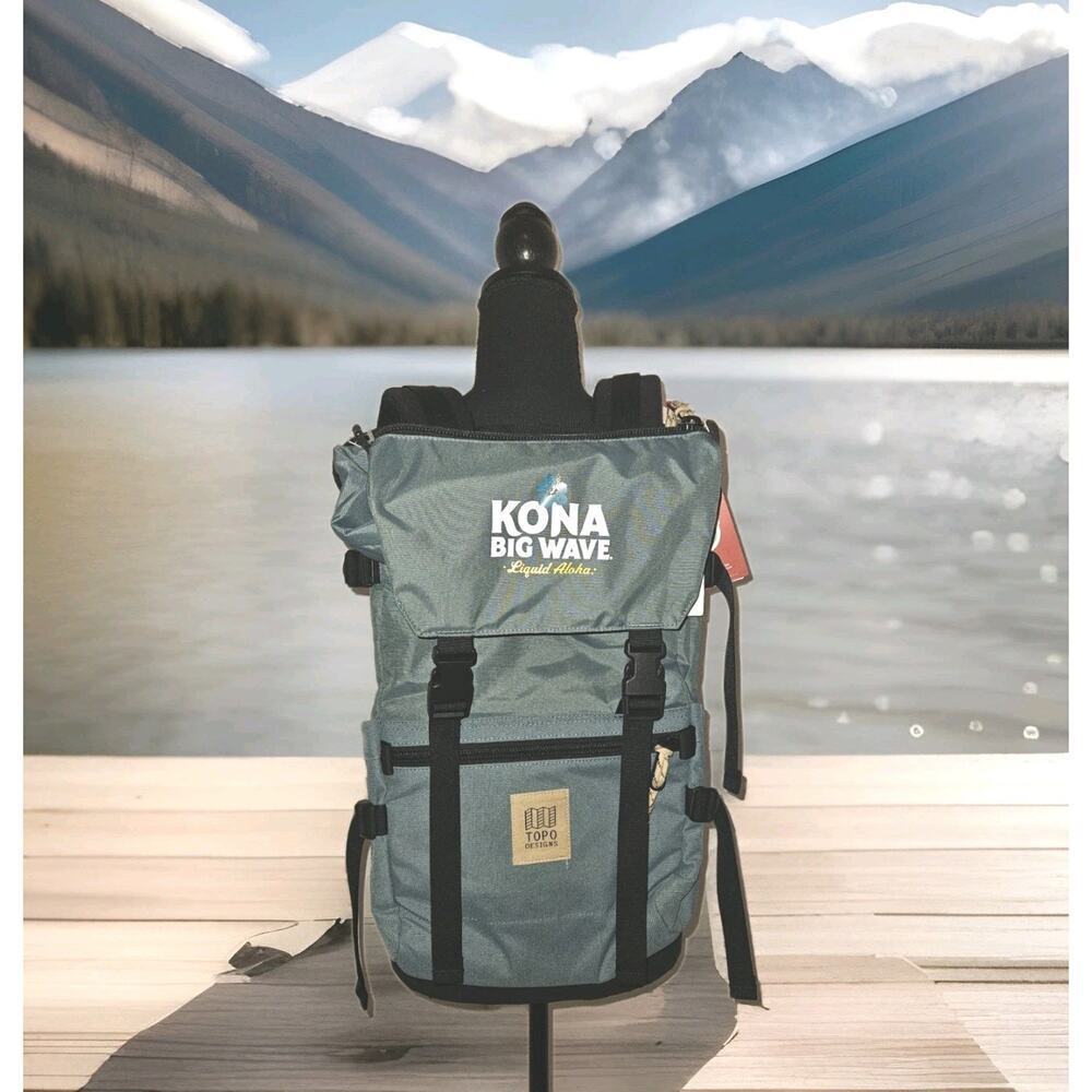 NWT! Topo Designs Rover Pack Classic Backpack Outdoor Hiking Bag 20L